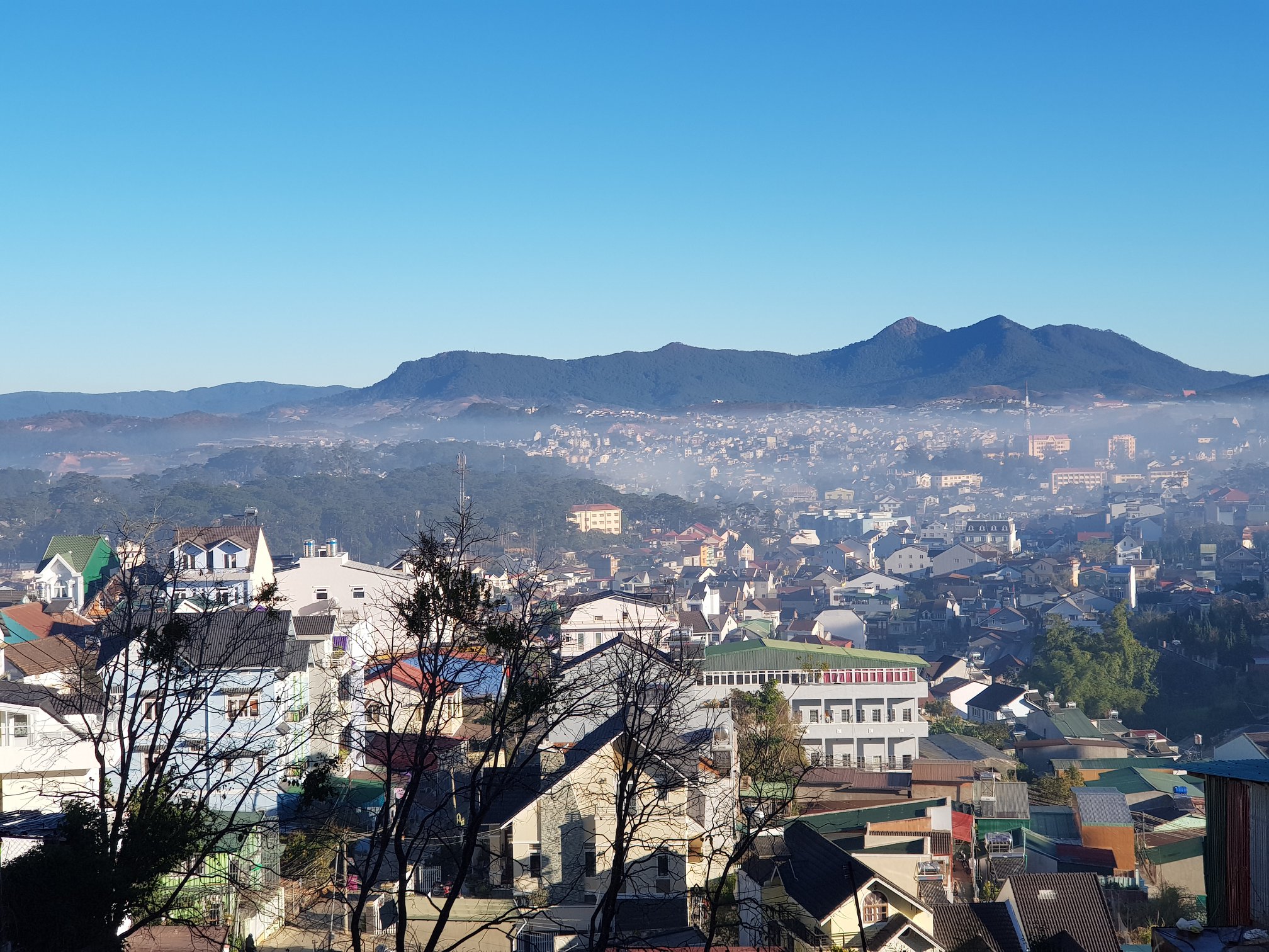 LangBiang Moutain from Dalat